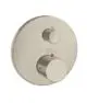 AXOR-HG-AXOR-Starck-Thermostat-Unterputz-mit-Ab-und-Umstellventil-Brushed-Nickel-10720820 gallery number 1
